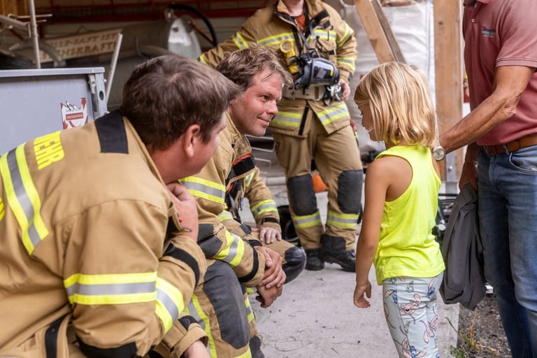 Entrenamiento bomberil